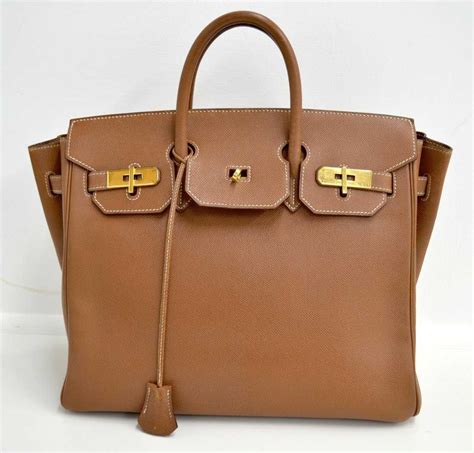 brown hermes birkin bag